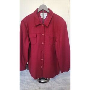 Vintage‎ Fundamental Things Wool Shirt Jacket – Made in USA 100% Pure Wool